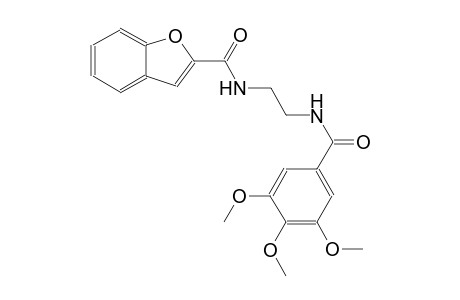 2-benzofurancarboxamide, N-[2-[(3,4,5-trimethoxybenzoyl)amino]ethyl]-