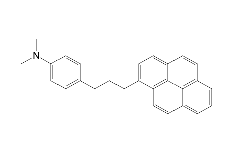 Benzenamine, N,N-dimethyl-4-[3-(1-pyrenyl)propyl]-