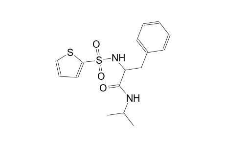 N-isopropyl-3-phenyl-2-[(2-thienylsulfonyl)amino]propanamide