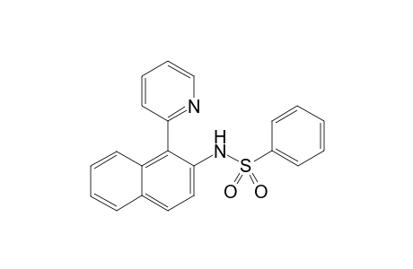 N-(1-(pyridin-2-yl)naphthalen-2-yl)benzenesulfonamide