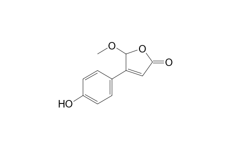 4-(4-hydroxyphenyl)-5-methoxyfuran-2(5H)-one