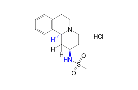 N-(1,3,4,6,7,11b alpha-hexahydro-2H-benzo[a]quinolizin-2 beta)methanesulfonamide, monohydrochloride