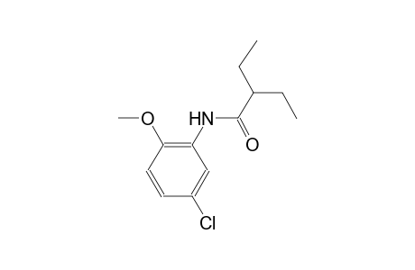N-(5-chloro-2-methoxyphenyl)-2-ethylbutanamide