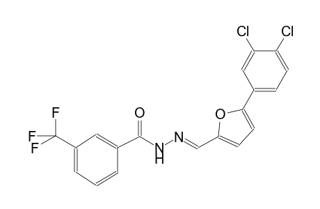 N'-{(E)-[5-(3,4-dichlorophenyl)-2-furyl]methylidene}-3-(trifluoromethyl)benzohydrazide