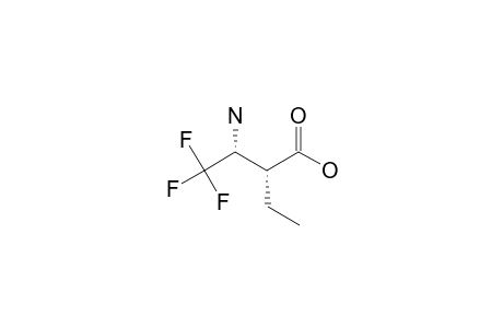 (2S*,3S*)-3-AMINO-2-ETHYL-4,4,4-TRIFLUORO-BUTANOIC-ACID