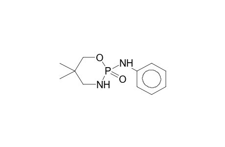 2-ANILINO-2-OXO-5,5-DIMETHYL-1,3,2-OXAZAPHOSPHORINANE