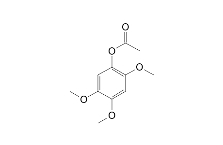 Acetic acid 2,4,5-trimethoxyphenyl ester