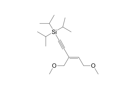 Triisopropyl[(Z)-5-methoxy-3-(methoxymethyl)pent-3-en-1-ynyl]silane