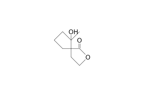 (5R,6S)-6-Hydroxy-6-methyl-2-oxa-spiro(4.4)nonan-1-one