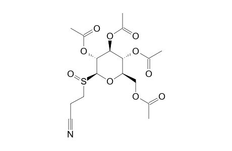 [R-(S)]-3-[(2,3,4,6-TETRA-O-ACETYL-BETA-D-GLUCOPYRANOSYL)-SULFINYL]-PROPANE-NITRILE