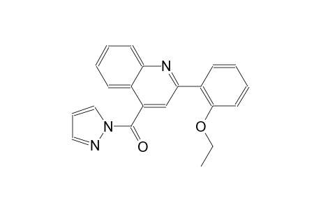 2-(2-ethoxyphenyl)-4-(1H-pyrazol-1-ylcarbonyl)quinoline