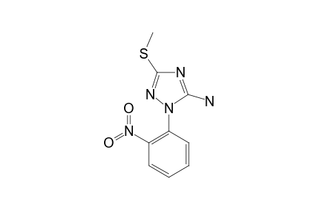 5-AMINO-3-METHYLTHIO-1-(2-NITROPHENYL)-1H-1,2,4-TRIAZOLE