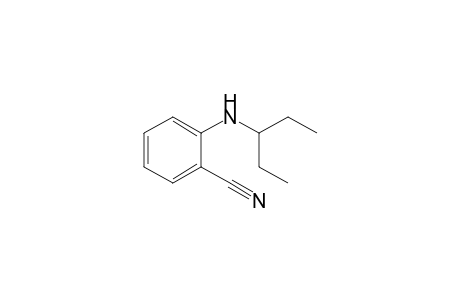 2-(pentan-3-ylamino)benzenecarbonitrile