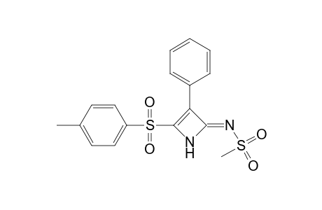 N-[3-Phenyl-4-tosylazet-2(1H)-ylidene]methanesulfonamide