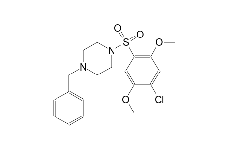piperazine, 1-[(4-chloro-2,5-dimethoxyphenyl)sulfonyl]-4-(phenylmethyl)-