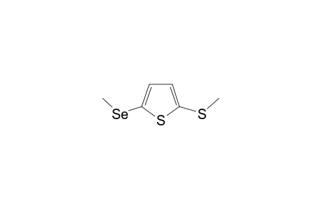 Thiophene, 2-(methylseleno)-5-(methylthio)-