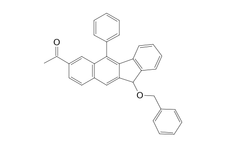 1-(11-(benzyloxy)-5-phenyl-11H-benzo[b]fluoren-7-yl)ethanone
