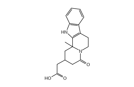 12b-METHYL-1,2,3,4,6,7,12,12b-OCTAHYDRO-4-OXOINDOLO[2,3-a]QUINOLIZINE-2-ACETIC ACID