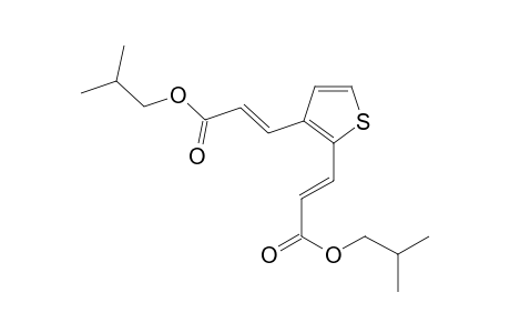 (2E,2'E)-Diisobutyl 3,3'-(thiophene-2,3-diyl)diacrylate