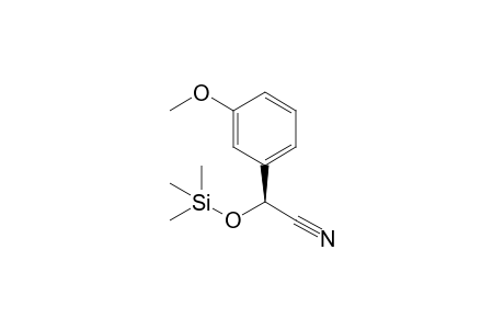 (S)-2-(3-Methoxyphenyl)-2-(trimethylsiloxy)acetonitrile