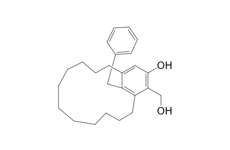 (+)-13-(Hydroxymethyl)-14-hydroxy-17-benzyl[11]-metacyclophane