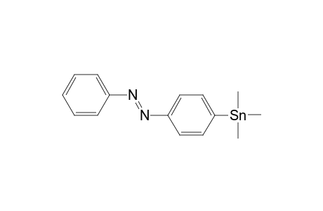 (E)-1-Phenyl-2-(4-(trimethylstannyl)phenyl)diazene