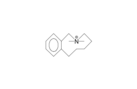 1,1-Dimethyl-1-azonia-benzo(C)cyclononane cation