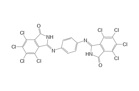 1,4-Phenylenediaminebis(4,5,6,7-tetrachloroisoindolin-1-one-3-ylidene)