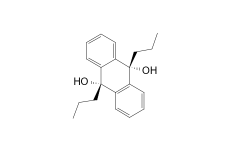 9,10-Anthracenediol, 9,10-dihydro-9,10-dipropyl-, cis-