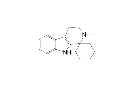 2-Methylspiro[4,9-dihydro-3H-$b-carboline-1,1'-cyclohexane]