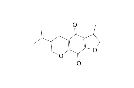 4H-Furo[3,2-g][1]benzopyran-4,9(5H)-dione, 2,3,6,7-tetrahydro-3-methyl-6-(1-methylethyl)-