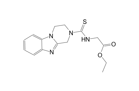 acetic acid, [[(3,4-dihydropyrazino[1,2-a]benzimidazol-2(1H)-yl)carbonothioyl]amino]-, ethyl ester