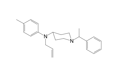 N-4-methylphenyl-N-(prop-2-en-1-yl)-1-(1-phenylethyl)piperidin-4-amine
