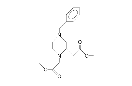 4-Benzyl-piperazine-1,2-diyldiacetic acid, dimethyl ester