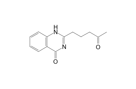 2-(4-Oxo-pentyl)quinazolin-4-one