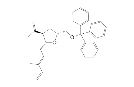 3-(Methylethenyl)-2-[(3-methyl)penta-2,4,dienyl)]-5-[(triphenylmethoxy)methyl]-2,3,4,5-hydroxyfuran