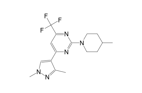 pyrimidine, 4-(1,3-dimethyl-1H-pyrazol-4-yl)-2-(4-methyl-1-piperidinyl)-6-(trifluoromethyl)-