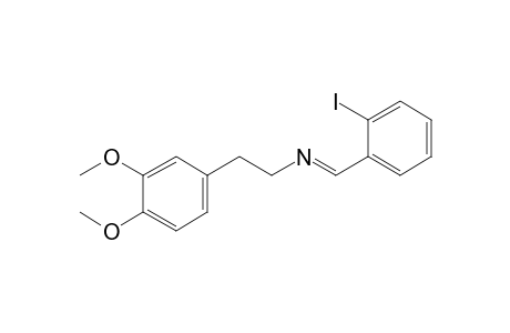 [2-(3,4-Dimethoxyphenyl)ethyl]-(2-iodobenzylidene)amine
