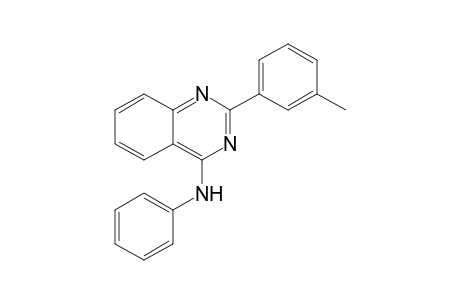 2-(3-Methylphenyl)-N-phenyl-4-quinazolinamine