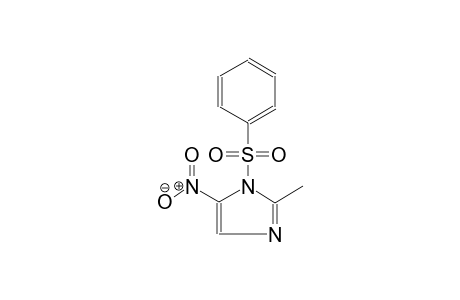 1H-imidazole, 2-methyl-5-nitro-1-(phenylsulfonyl)-