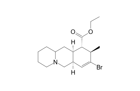 (6aS,9R,10S,10aR)-8-bromo-9-methyl-2,3,4,6,6a,9,10,10a,11,11a-decahydro-1H-benzo[b]quinolizine-10-carboxylic acid ethyl ester