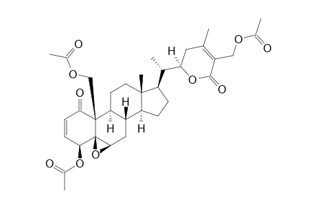 WITHALONGOLIDE_A_4,19,27-TRIACETATE