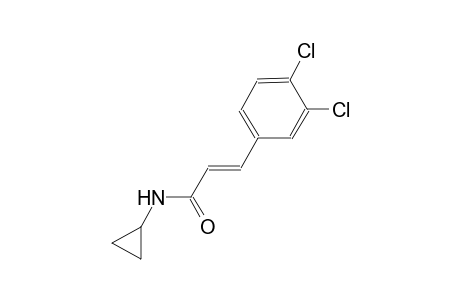 (2E)-N-cyclopropyl-3-(3,4-dichlorophenyl)-2-propenamide