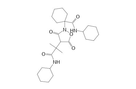 N1-Cyclohexyl-1-[4-[2-(cyclohexylamino)1,1-dimethyl-2-oxoethyl]-3,5-dioxodihydro-2(3H)-isoxazolyl]-1-cyclohexanecarboxamide