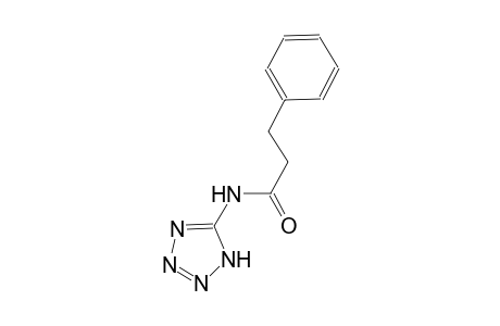 3-phenyl-N-(1H-tetraazol-5-yl)propanamide