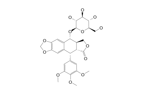 PICROPODOPHYLLOTOXIN-4-O-GLUCOPYRANOSIDE