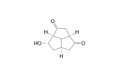 Cyclopenta[cd]pentalene-1,3-dione, octahydro-6-hydroxy-, (2a.alpha.,4a.alpha.,6.alpha.,6a.alpha.,6b.alpha.)-