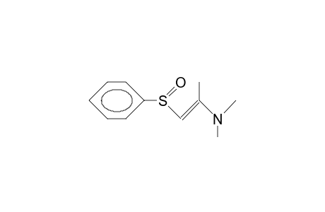 1,N,N-Trimethyl-2-phenylsulfinyl-1-ethenyl-1-amine