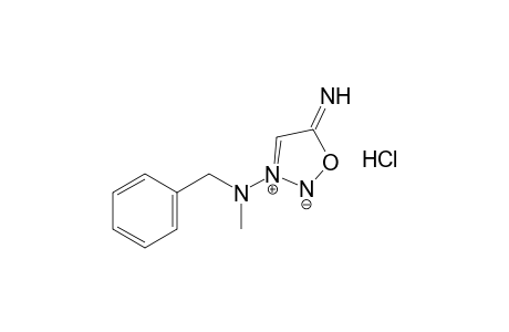 3-(benzylmethylamino)synone imine, monohydrochloride
