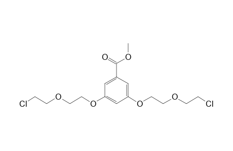 3,5-bis[2-(2-chloroethoxy)ethoxy]benzoic acid methyl ester